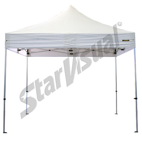 Gazebo 3x3 mt richiudibile automatico e pieghevole a fisarmonica IMPERMEABILE con TETTO BIANCO - serie BASIC Gazebo 3x3 mt richiudibile automatico e pieghevole a fisarmonica IMPERMEABILE con TETTO BIANCO - serie BASIC
