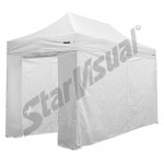 Gazebo 4x2 mt con KIT TELI LATERALI richiudibile automatico e pieghevole a fisarmonica - serie ELEGANT