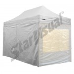 Gazebo 4x2 mt con KIT TELI LATERALI richiudibile automatico e pieghevole a fisarmonica - serie ELEGANT