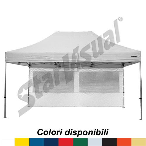 Parete con FINESTRA 4,5 mt di vari colori