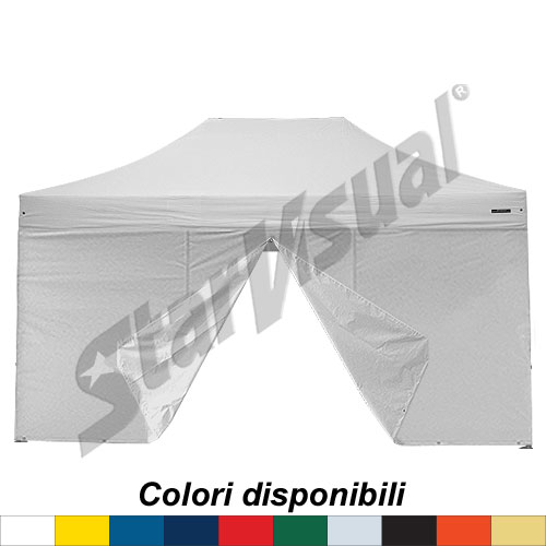 Parete con PORTA 4,5 mt di vari colori